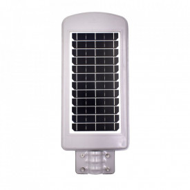 Lampa alee LED 60W cu Boxa Bluetooth, Panou solar integrat, Senzor lumina si miscare, CL181
