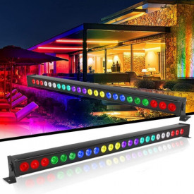 LED-BAR 24 x 3W RGB DMX Wall Washer, Proiector perete/fundal, Proiectii jocuri lumini