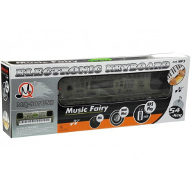 Orga copii cu 54 clape 807 pt joaca si invatat, USB, Microfon karaoke