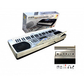 Orga electronica intermediari JL168, TouchSensitive 61 clape imitatie pian,, MIDI, USB