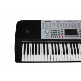 Orga electronica pt invatat JL639 + Microfon, Pian portabil 61 clape 5 octave, 250 timbre, USB