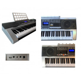 Pian exersat MK805 + Suport metalic, Orga electronica 61 clape dimensiuni standard