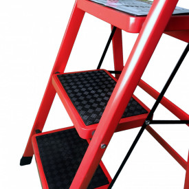 Scara usoara 4 trepte late (30x20cm), Ingusta doar 5 cm, Treapta de sus: 95 cm