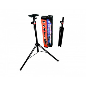 Stativ boxa cu imbinari metalice + Flansa detasabila otel 14x8cm, Trepied reglabil 100-200cm, Suporta max 30 kg