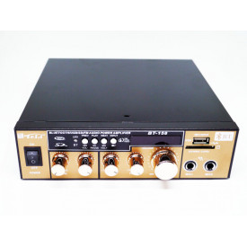 Amplificator 40W BT158, Receiver Audio Stereo cu Bluetooth, Statie karaoke boxe pasive Radio, USB