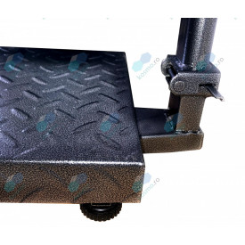 Cantar electronic 20g - 100KG, Platan metalic 30x40cm, Acumulator, Omologare CE