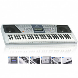 Orga electronica XTS661 cu afisaj claviatura, Sintetizator 61 de taste, 5 octave, 91x32cm