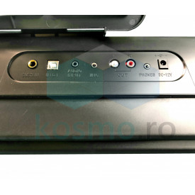 Orga electronica YM8810, 61 clape Dinamice Touch-response, Afisaj claviatura, MIDI-PC, 500 Ritmuri/Timbre