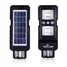 Felinar LED Alee cu Panou solar, Lampa 70W, Proiector strada, gradina - Acumulator, Senzor