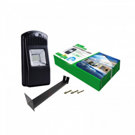 Lampa LED Stradala, Curte, Proiector 30W Acumulator Senzor Panou solar