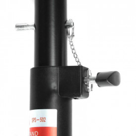 Suport Boxa 90 - 180 CM, max 20KG, Stativ difuzor Teava Ø35mm, Trepied antena Negru