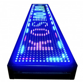 70x20CM RGB, Firma Luminoasa multicolora LED P10, Reclama programabila