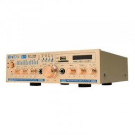 Amplificator 60W cu Bluetooth BT-1228, USB, Statie amplificare stereo boxe pasive, Mufe RCA