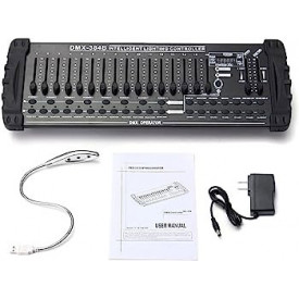 Aparat control lumini scena club dj, Controller DMX 384B, 48 canale, Panou comanda jocuri disco