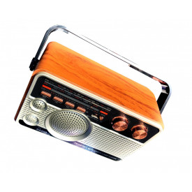 Aparat radio portabil tip RETRO, HR-506BT, Bluetooth, USB, microSD