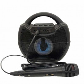 Boxa activa ZQS-1422 portabila + Microfon, Difuzor 5W 4", Bluetooth, USB, 1200mAh