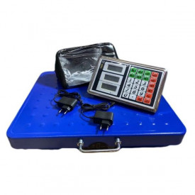 Cantar electronic portabil wireless 50g - 350KG/500KG/700KG, Platforma metalica rezistenta