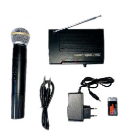 Microfon Wireless Beta58A BA-300A, Receptor FM, Reglaj volum, Buton Mute/On/Off