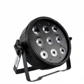 Par LED 9 x 10W RGB, Party lights, Mufa DMX IN/OUT