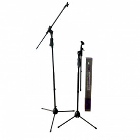 Stativ microfon trepied profesional, Inaltime ajustabila cu o singura mana, Suport cu clapete, V5