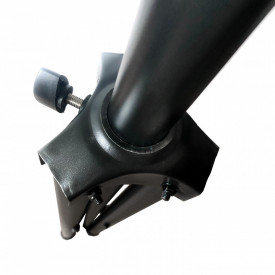 Stativ "T" Proiectoare scena club DJ - Suport Trepied Lumini Reglabil 125-350 cm, 80 KG