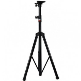 Suport Boxa 90 - 180 CM cu flansa detasabila, max 20KG, Stativ difuzor Teava Ø35mm, Trepied antena Negru