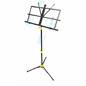 Suport partitura 70-170cm rezistent + Husa, Stativ trepied caiet carte note muzicale/portativ, pliabil, reglabil