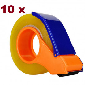 10 bucati x Tape Cutter taietor banda adeziva, Dispenser rola scotch, Ergonomic