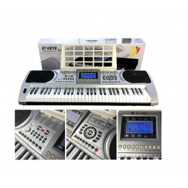 61 clape imitatie pian, Orga electronica JL-168, TouchSensitive, MIDI, USB
