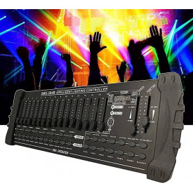 Aparat control lumini scena club dj, Controller DMX 384B, 48 canale, Panou comanda jocuri disco