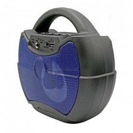 Boxa activa ZQS-1422 portabila + Microfon, Difuzor 5W 4", Bluetooth, USB, 1200mAh