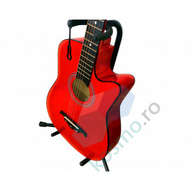 Chitara acustica 6 corzi + Suport podea reglabil GEWA, Ideala pentru incepatori 3/4-4/4