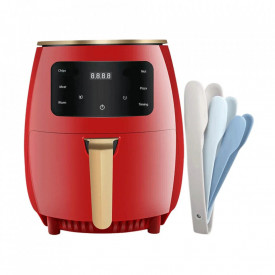 Friteuza cu Aer Cald, S-18 Air Fryer, 2400W, LCD Touch control, Capacitate 6L, HOFFMANS HM-6018