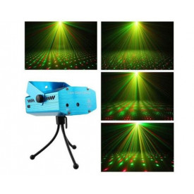 LASER Mini, Proiector Lumini Scena, Verde si rosu