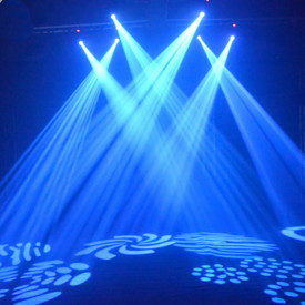 Moving head GOBO 60W LED CREE, Lumini scena DJ Club, Proiector LED 8 forme 8 culori