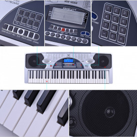 Orga electronica Angelet XTS6089, 61 clape, Display multifunctional, RCA, 100 X Timbre