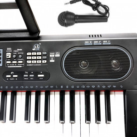 Orga electronica MQ-603 cu Bluetooth, 61 clape, 250 timbre, Microfon - Exersat, Invatat