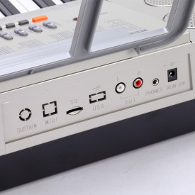 Orga electronica student 61 clape YM-823 + Casti P47 Wireless, USB, RCA