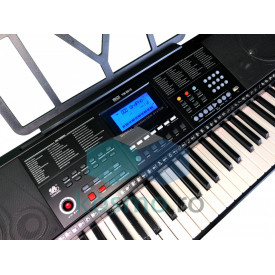 Orga electronica YM8810, 61 clape Dinamice Touch-response, Afisaj claviatura, MIDI-PC, 500 Ritmuri/Timbre