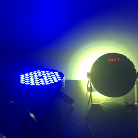 PAR-LED Slim 54x3W RGB Full Color, Jocuri lumini, Proiector evenimente, Club lights DJ