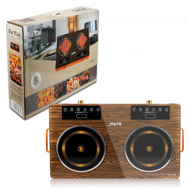Plita cu inductie dubla, SuTai Radiant-cooker ST-7866