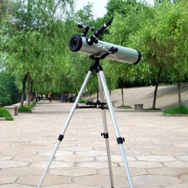 Telescop 70076 astronomic cu zoom 28X - 350X, Distanta focala 700mm, Diafragma 76mm