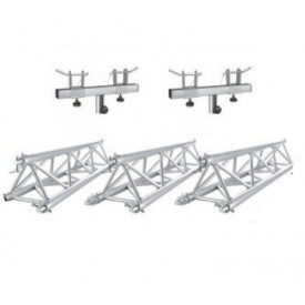 Truss 3x6m, Picior schela lumini inaltime reglabila 150-300cm cu traverse 600 cm (3 x tronson 2m), max 100kg
