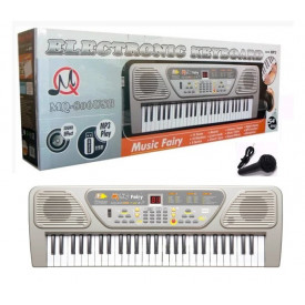 Orga electronica MQ-806 cu microfon si USB, 54 Clape, Display