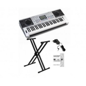 Orga electronica semiprofesionala XY-332 + Stativ, MIDI, 61 clape tip pian