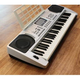 Orga electronica XY335 + Casti Bluetooth + Suport dublu X, 61 clape Claviatura TouchSensitive, USB MIDI