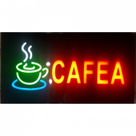 Panou CAFEA, Reclama luminoasa LED