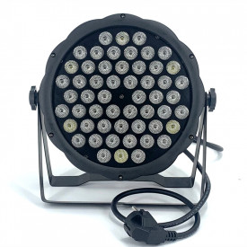 PAR-LED RGB 54 becuri FullColor, Proiector lumini disco scena club nunta petrecere arhitectural dj evenimente