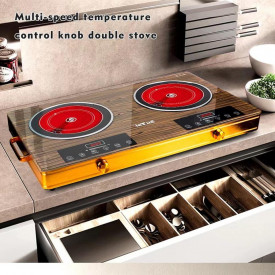 Plita cu inductie dubla, SuTai Radiant-cooker ST-7866