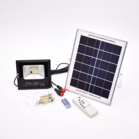 Proiector LED 10/50/100/200/300/400/600W, Acumulator integrat, Panou solar, IP66